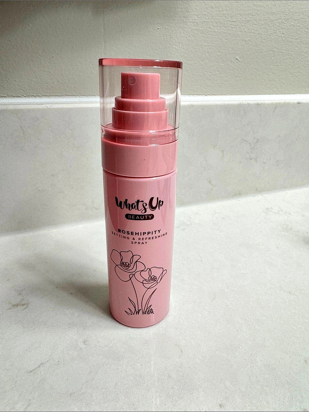 What's Up Beauty Rosehippity Setting & Refreshing Spray Pink NWT